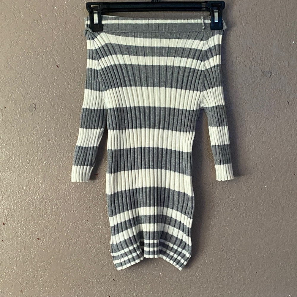 Striped turtle neck Sweater shirt